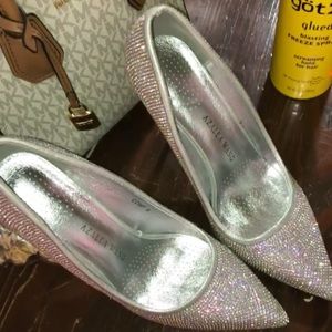 Rhinestone Embellished Stilettos
